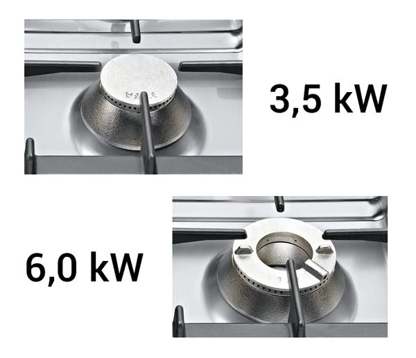 Gasherd - 31,5 KW - 6 Brenner 6 Gasherd - 31,5 KW - 6 Brenner - Image 4