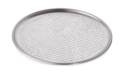 Pizzascheibe Aus Aluminium - Gelocht - Ø 25 Cm