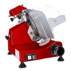 Aufschnittmaschine - 120 Watt - Messer: Ø 220mm - Rot -Küchenwelt Geschaft AMH220R 3 e77f