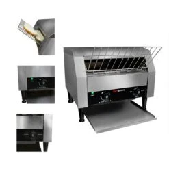 Durchlauftoaster 2,3 KW | Kettentoaster | Toaster | Conveyor -Küchenwelt Geschaft DTKB200 Detail bc7a