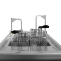 Elektro Fritteuse - 22 Liter - 22 KW - Mit Automatischer Korbanhebung & Ölfiltersystem -Küchenwelt Geschaft EFEKALB22 detail 4 9aa1