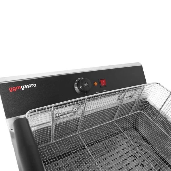 Elektro Fisch Fritteuse - 20,4 Liter - 5 KW - Mit Ablasshahn 9 Elektro Fisch Fritteuse - 20,4 Liter - 5 KW - Mit Ablasshahn - Image 7