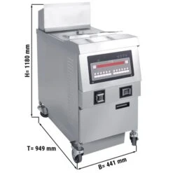 Elektro Fritteuse - 25 Liter - 14,2 KW - Mit Filtersystem