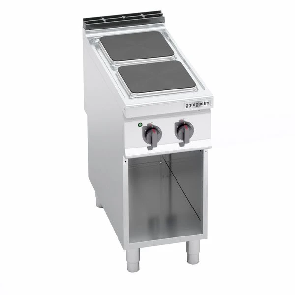 Elektroherd - 7 KW - 2 Platten Eckig 4 Elektroherd - 7 KW - 2 Platten Eckig - Image 2