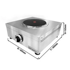 Tisch Elektroherd - 2,6 KW - 1 Platte Rund