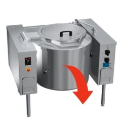 Elektro Kippkochkessel - 18 KW - Indirekte Beheizung -Küchenwelt Geschaft EKB1211I150 02 4a0f