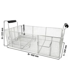 Elektro Fisch Fritteuse - 20,4 Liter - 5 KW - Mit Ablasshahn 16 Elektro Fisch Fritteuse - 20,4 Liter - 5 KW - Mit Ablasshahn -Küchenwelt Geschaft FKEFJ 30 masse2 b768