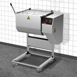 Elektrischer Fleischmischer - 135 Liter - 100 Kg - 1,5 KW - 2 Messer -Küchenwelt Geschaft FMESP135 0042 9bbe