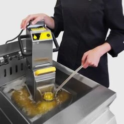 Tragbarer Frittierölfilter - 100 Liter/Minute - Für Ab 20 Liter Fritteusen -Küchenwelt Geschaft FOFTV100 5 95ab
