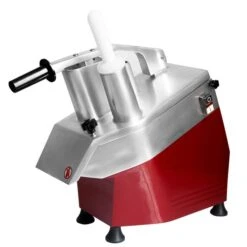 Elektrischer Gemüseschneider- 550 Watt - Rot - Inkl. 5 Schneidescheiben -Küchenwelt Geschaft GEH5R 2 3ae7