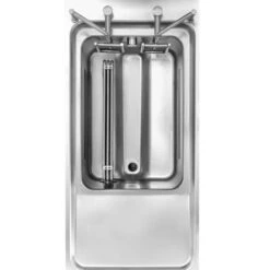 Gas Fritteuse - 20 Liter - 17,5 KW - Mit Automatischer Korbanhebung & Ölfiltersystem -Küchenwelt Geschaft GFEKALB20 detail 1 da28