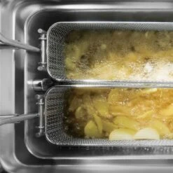 Gas Fritteuse - 20 Liter - 17,5 KW - Mit Automatischer Korbanhebung & Ölfiltersystem -Küchenwelt Geschaft GFEKALB20 detail 3 f3e7