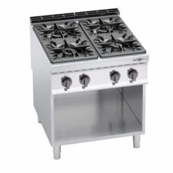 Gasherd - 34,5 KW - 4 Brenner 11 Gasherd - 34,5 KW - 4 Brenner -Küchenwelt Geschaft GHB899H finish 40f4