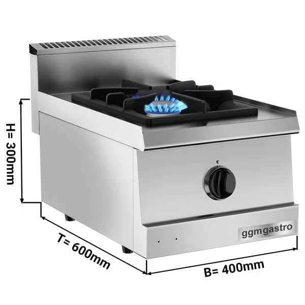 Gasherd - 6,5 KW - 1 Brenner 3 Gasherd - 6,5 KW - 1 Brenner