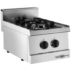 Gasherd - 6 KW - 2 Brenner -Küchenwelt Geschaft GHK4632 003 474e