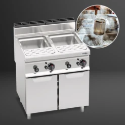 Gas Nudelkocher - 60 Liter - 20 KW -Küchenwelt Geschaft GNB879E facebook 1fe2