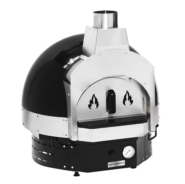 Holz Pizzaofen - Schwarz - Höhe: 0,83m - Inkl. Untergestell 7 Holz Pizzaofen - Schwarz - Höhe: 0,83m - Inkl. Untergestell - Image 5