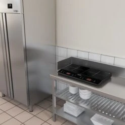 Induktionsherd - 3,5 KW - 2 Kochfelder -Küchenwelt Geschaft IDBZ2 I 354f