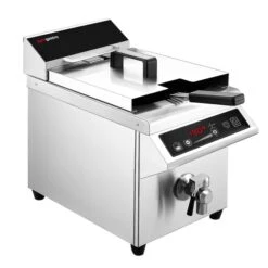 Induktions-Fritteuse - 8 Liter - 3,5 KW - Ablasshahn 23 Induktions-Fritteuse - 8 Liter - 3,5 KW - Ablasshahn -Küchenwelt Geschaft IFBZ8 1 6a39