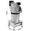 ElektrischerKartoffelschäler Mit Filter - 400 Kg/h - 750 Watt - 380 Volt -Küchenwelt Geschaft KSE20F 0 ced4