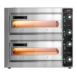 Elektro Mini Pizzaofen - 1+1x 33,5cm - Manuell -Küchenwelt Geschaft PDI170 2 55f3