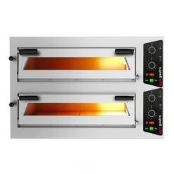 Elektro Pizzaofen - 4+4x 25cm - Manuell -Küchenwelt Geschaft PDP25 2 4dbc