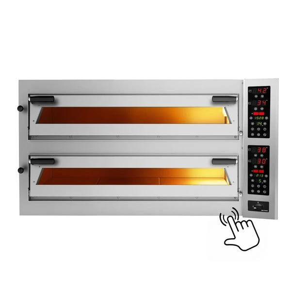 Elektro Pizzaofen - 6+6x 35cm (Breit) - Mit TouchScreen 6 Elektro Pizzaofen - 6+6x 35cm (Breit) - Mit TouchScreen - Image 4