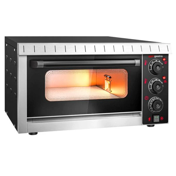 Elektro Mini Pizzaofen - 4x 20cm - Manuell 4 Elektro Mini Pizzaofen - 4x 20cm - Manuell - Image 2