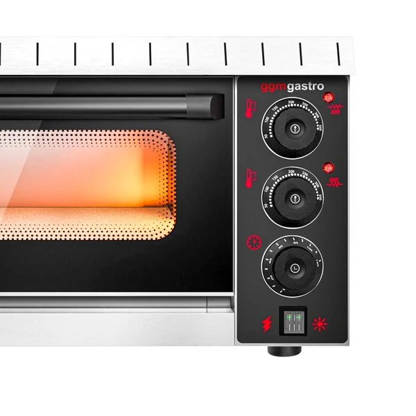 Elektro Mini Pizzaofen - 4x 20cm - Manuell 7 Elektro Mini Pizzaofen - 4x 20cm - Manuell - Image 5