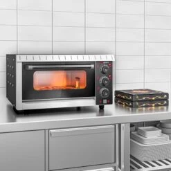 Elektro Mini Pizzaofen - 4x 20cm - Manuell 17 Elektro Mini Pizzaofen - 4x 20cm - Manuell -Küchenwelt Geschaft PEKG20S 6 b871