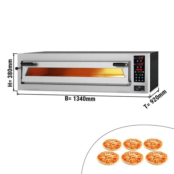 Elektro Pizzaofen - 6x 35cm (Breit) - Mit TouchScreen 3 Elektro Pizzaofen - 6x 35cm (Breit) - Mit TouchScreen