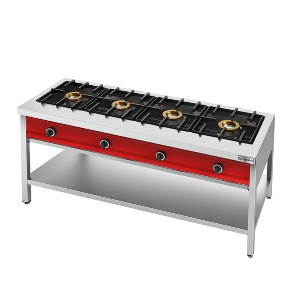 Pfannkuchen-Gasherd - 8 KW - 4 Brenner 4 Pfannkuchen-Gasherd - 8 KW - 4 Brenner - Image 2