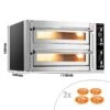 Elektro Pizzaofen - 4+4x 34cm - Manuell