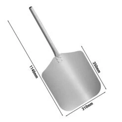 Pizzaschaufel Aus Aluminium - 31 X 35 Cm