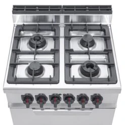 Gasherd - 28 KW - 4 Brenner -Küchenwelt Geschaft PowerHerdDetail1 9bbe