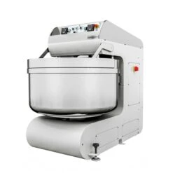 Bäckerei-Spiralteigknetmaschine - 157 Liter / 100 Kg - 2 Geschwindigkeiten - Mit Festem Kessel - 2 Motoren -Küchenwelt Geschaft STKMMK100 1 276b
