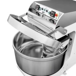Bäckerei-Spiralteigknetmaschine - 157 Liter / 100 Kg - 2 Geschwindigkeiten - Mit Festem Kessel - 2 Motoren -Küchenwelt Geschaft STKMMK100 5 cf7a