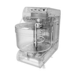 Bäckerei-Spiralteigknetmaschine - 368 Liter / 250 Kg - 2 Geschwindigkeiten - Mit Festem Kessel - 2 Motoren -Küchenwelt Geschaft STKMMK250 6 0340