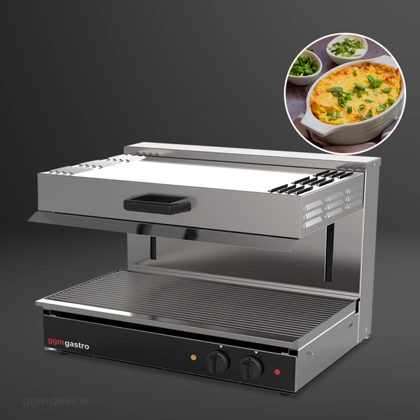 Pita Ofen/ Salamander SPEZIAL - Mit Höhenverstellbarem Heizkörper - 0,65 M - Überbackgerät - Toaster 8 Pita Ofen/ Salamander SPEZIAL - Mit Höhenverstellbarem Heizkörper - 0,65 M - Überbackgerät - Toaster - Image 6