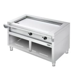 Gas Teppanyaki Grill - 17 KW - Glatte Bratplatte -Küchenwelt Geschaft TOGS3 G 1 06a7