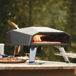 Tragbarer Multi-Brennstoff Pizzaofen - Tiefe: 300 Mm 21 Tragbarer Multi-Brennstoff Pizzaofen - Tiefe: 300 Mm -Küchenwelt Geschaft TPOML TPOHL detail inuse2 c893 1