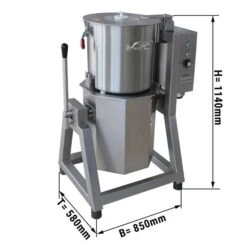 Vegetarischer/ Hummus Cutter - 50 Liter - 7,5 KW - 400 Volt