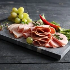 Aufschnittmaschine - 120 Watt - Messer: Ø 220mm - Rot -Küchenwelt Geschaft detail cold meat 1 1f7f 1