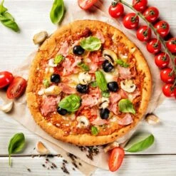 Elektro Mini Pizzaofen - Schwarz - 1x 34cm - Manuell -Küchenwelt Geschaft detail pizza 6 10f6 2