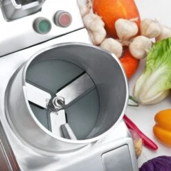 Elektrischer Gemüseschneider - 750 Watt - Ø 170mm Einfüll-Öffnung - Inkl. 5 Schneidescheiben 25 Elektrischer Gemüseschneider - 750 Watt - Ø 170mm Einfüll-Öffnung - Inkl. 5 Schneidescheiben -Küchenwelt Geschaft gsa5 gem se 3 0d8a